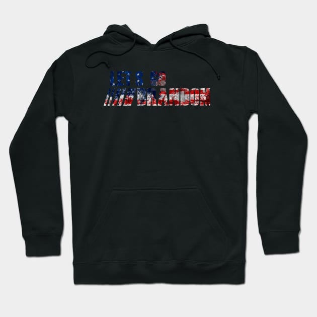 LETS GO BRANDON USA Hoodie by munyukart